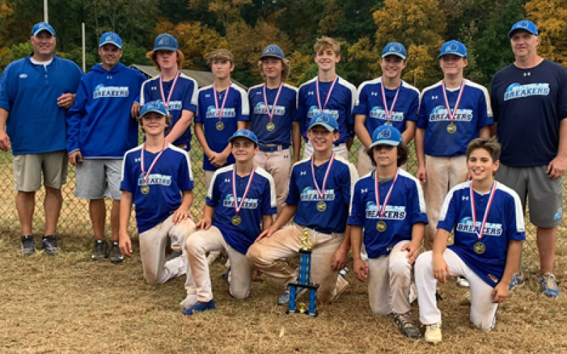 2020 Fall War at The Shore 13u Division Champions