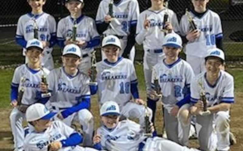 2022 11u Middletown Monarchs Spring Thaw Champions